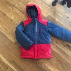 Columbia Red//Gray Jacket